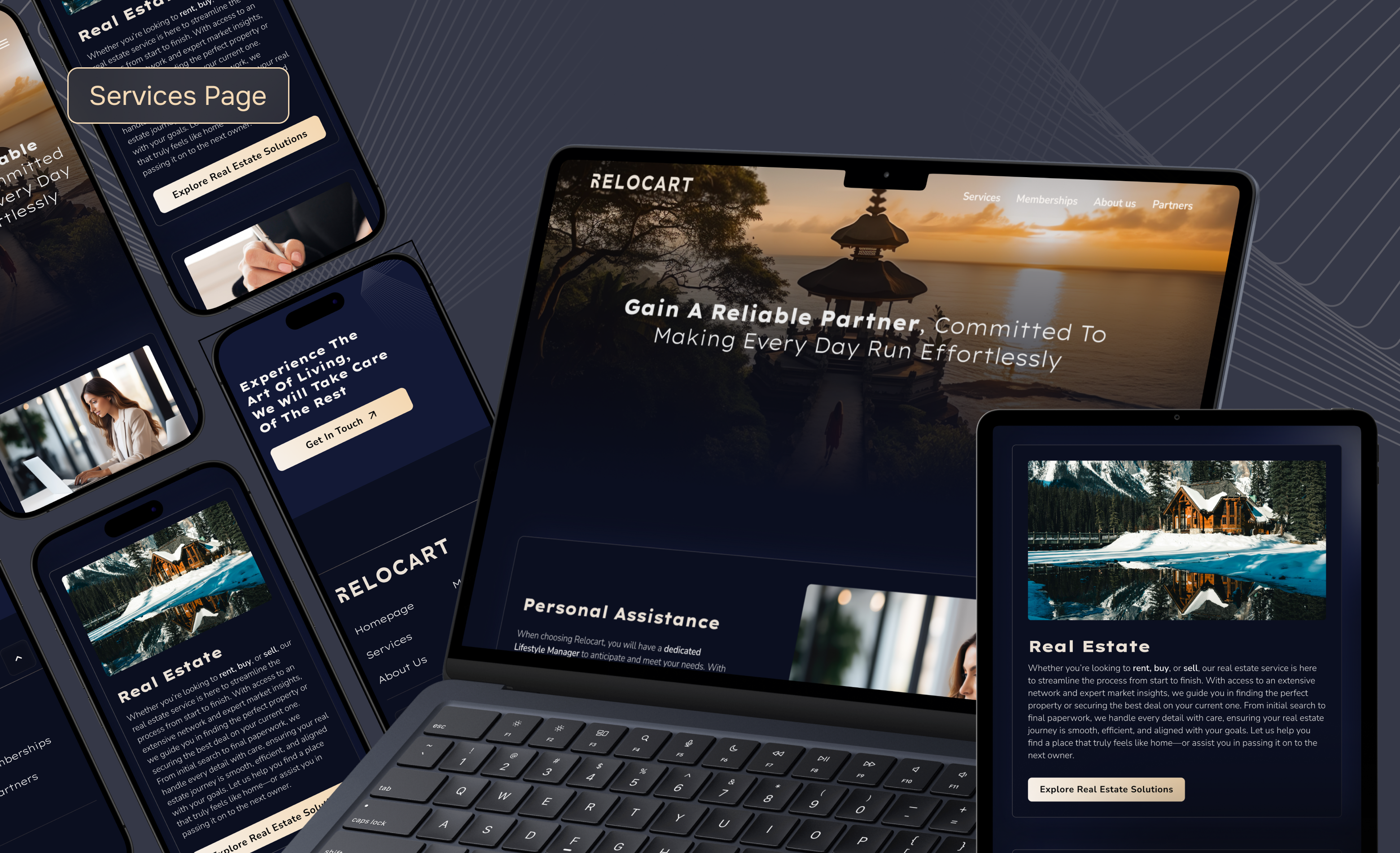 Relocart Services Page